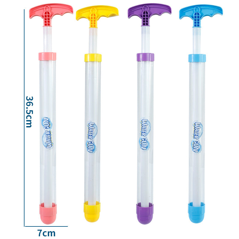 Pull-out water gun toy