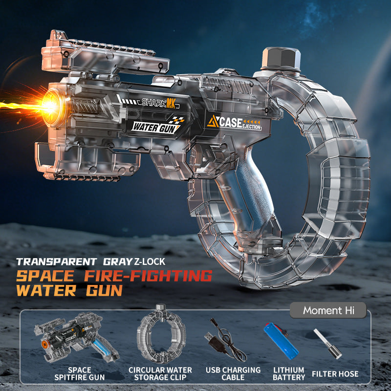 Automatic Electric Water Gun with Flashing Lights
