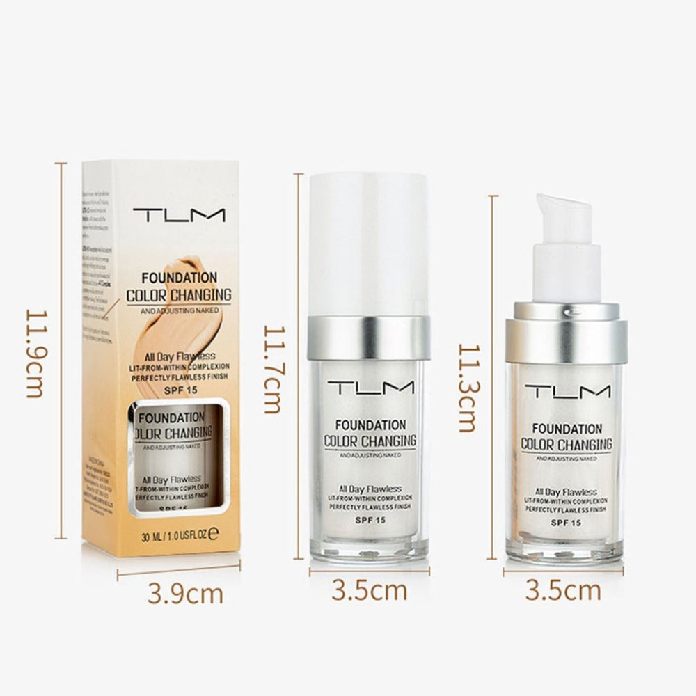 Adaptive Color-Matching Liquid Foundation