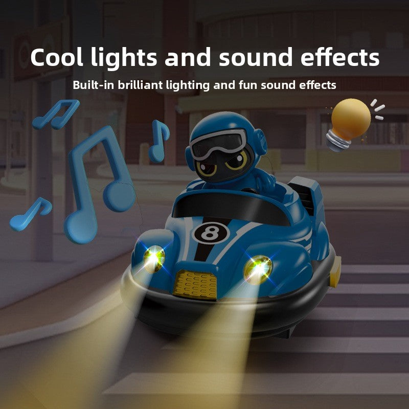 Remote control bumper car toy