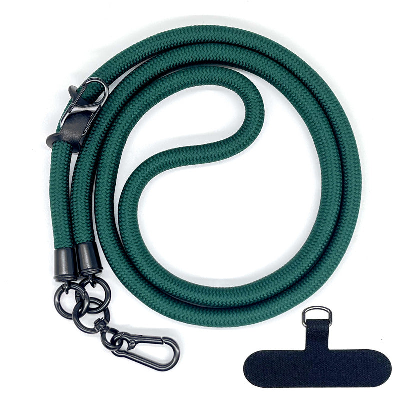 10MM Climbing Rope Mobile Phone Lanyard Gasket Adjustable Crossbody Mobile Phone Strap Camera Strap Rope Anti-lost Neck Rope
