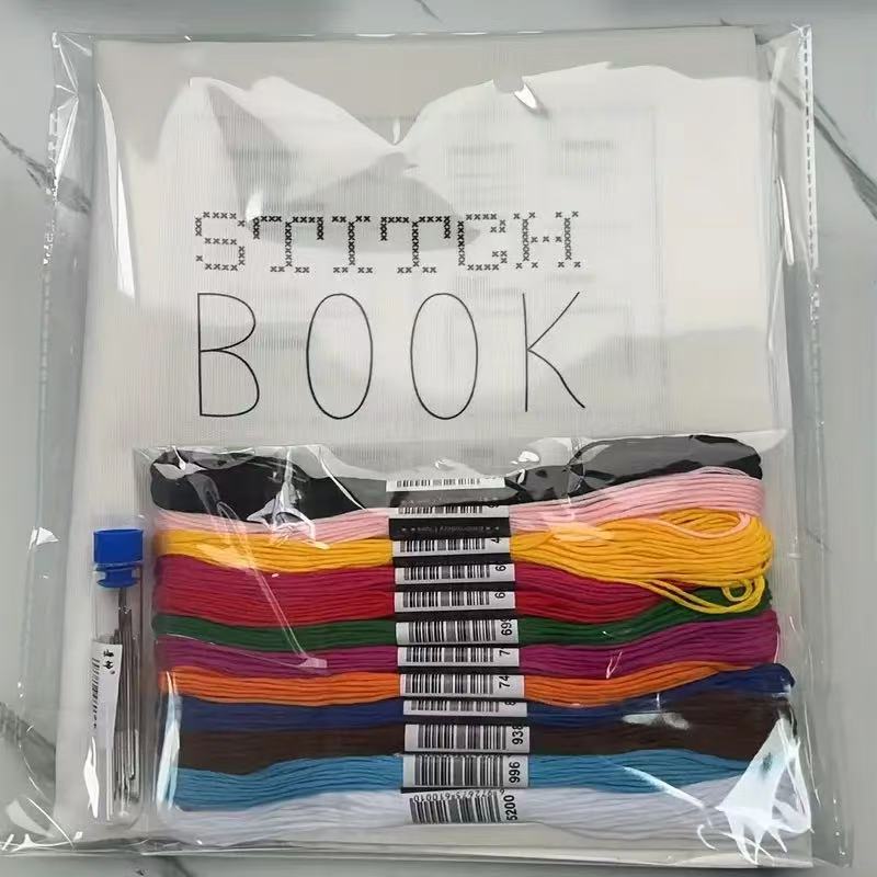 Needle and thread loose-leaf book