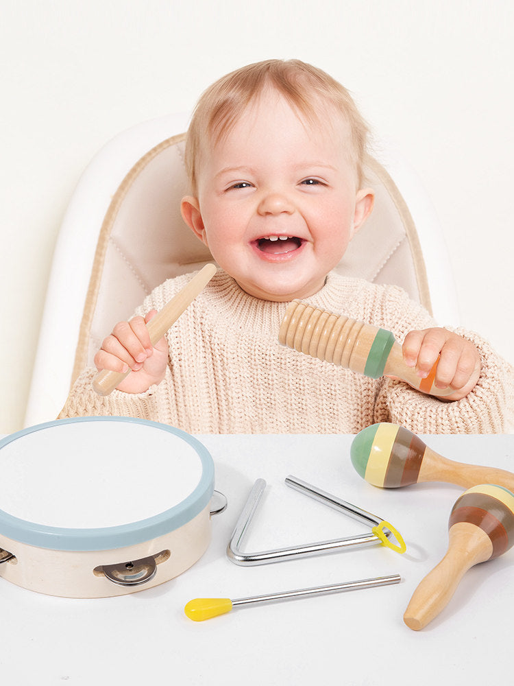 Montessori Wooden Musical Instrument Set for Kids