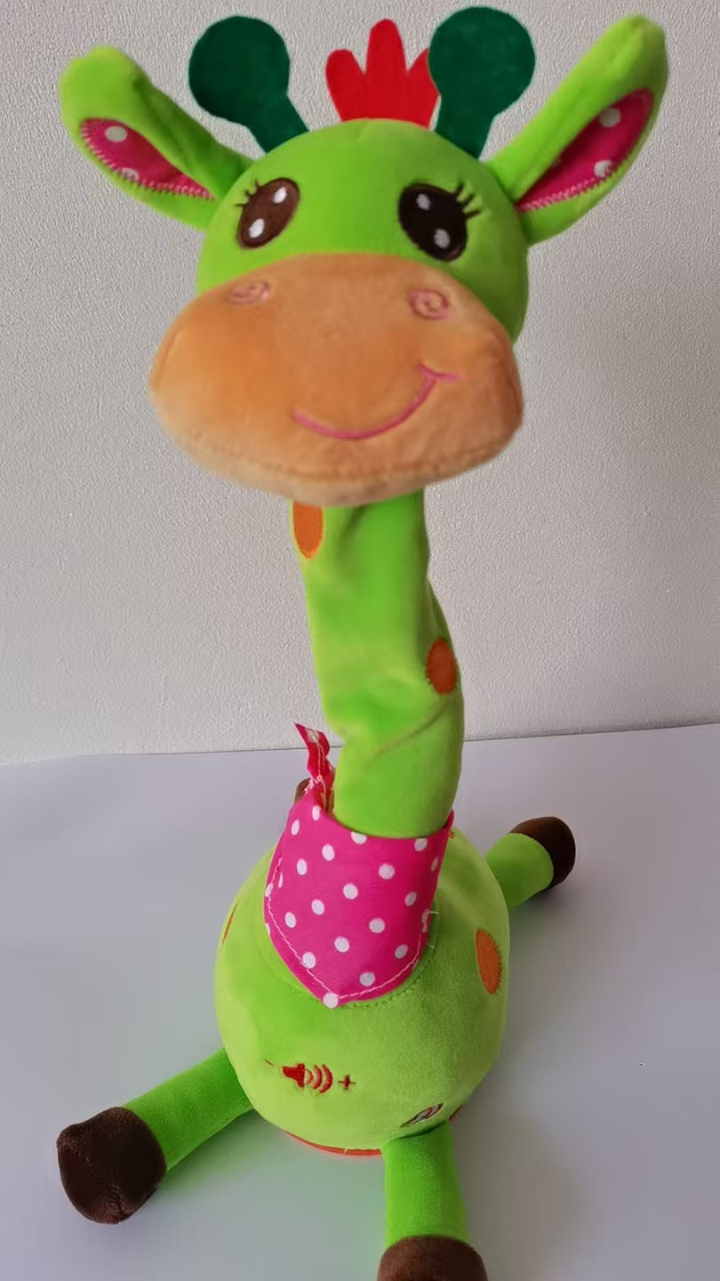 Singing Dancing Talking Giraffe Plush Toy