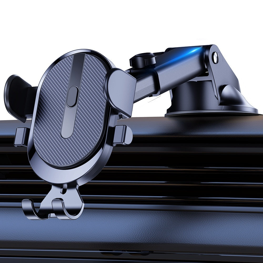 Car-mounted Mobile Phone Bracket With Hook Rotating Air Outlet