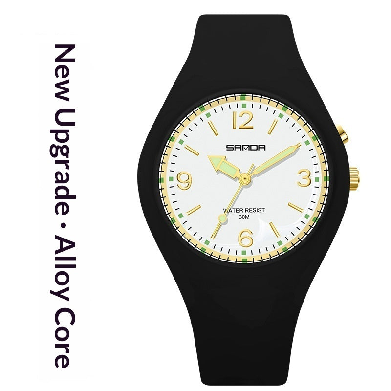 Sleek Sporty Luminous And Waterproof Womens Watch