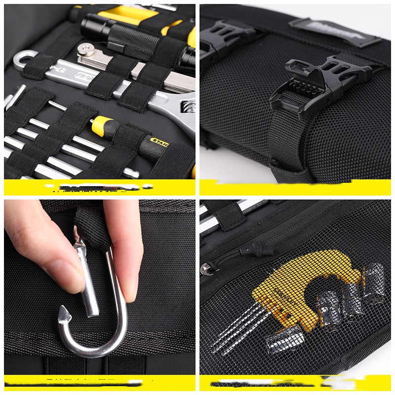 Motorcycle Tool Roll & Repair Kit Organizer