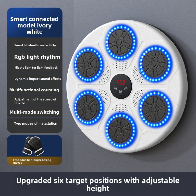 Smart Music Boxing Machine with LED Targets