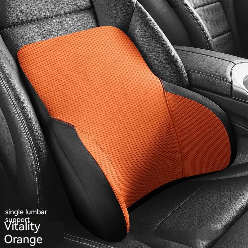 Premium Memory Foam Lumbar Support & Headrest for Automotive