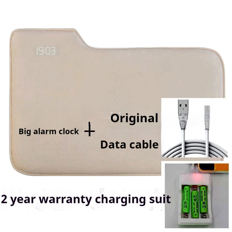 Smart Carpet Mat Lazy Music Alarm Clock Creative