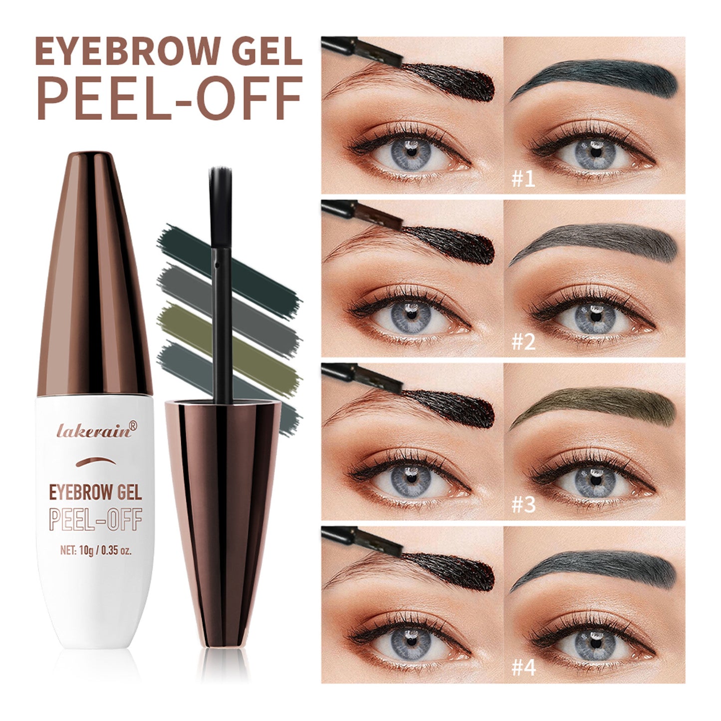 Waterproof 3D Brow Sculpting Cream - Long-Lasting & Fade-Proof