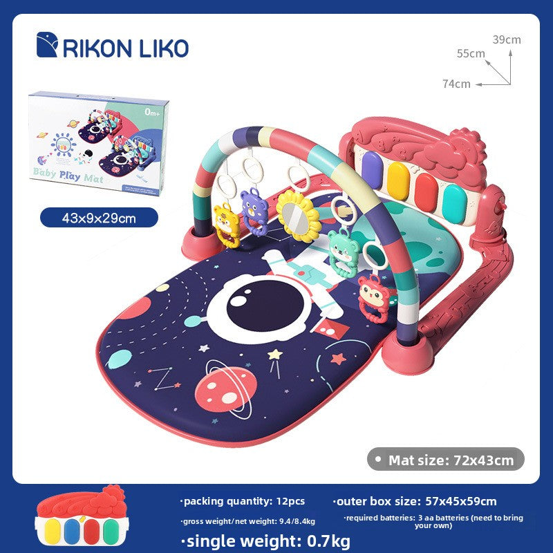 Interactive Crawling Game Mat for Infant Motor Skills and Early Sensory Learning Play