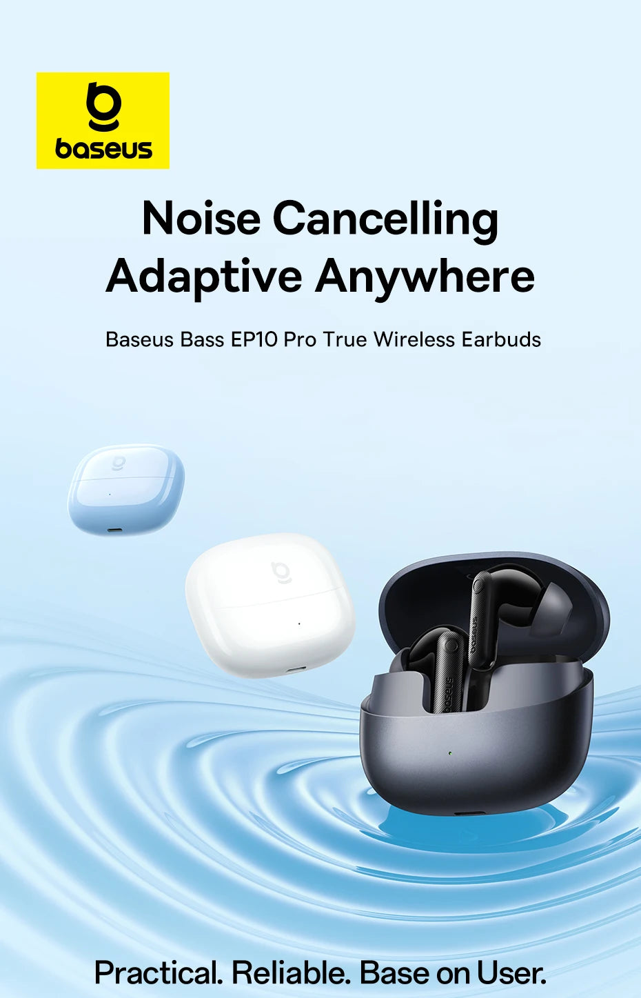 Baseus EP10 Pro ANC Wireless Earbuds