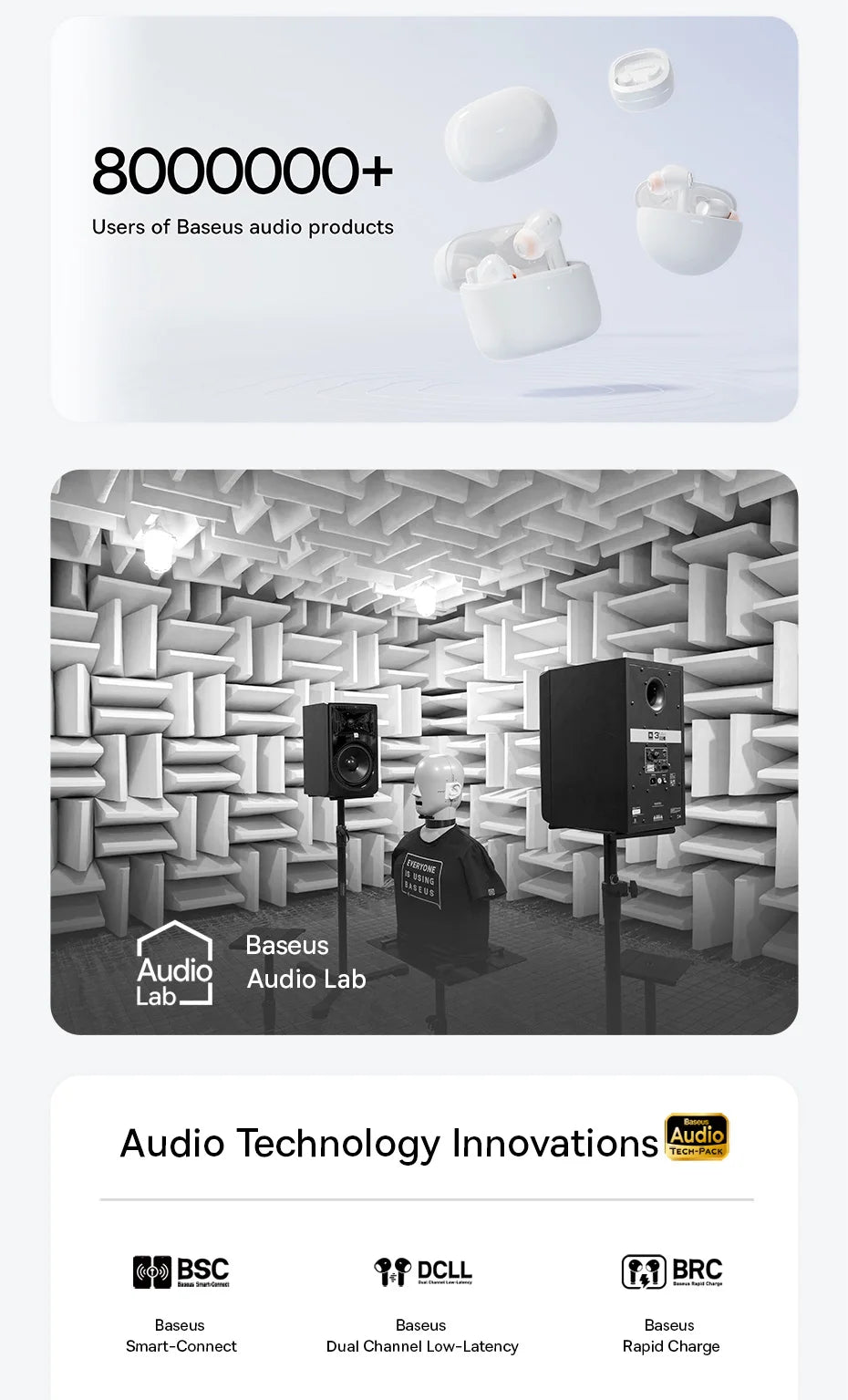 Baseus EP10 Pro ANC Wireless Earbuds