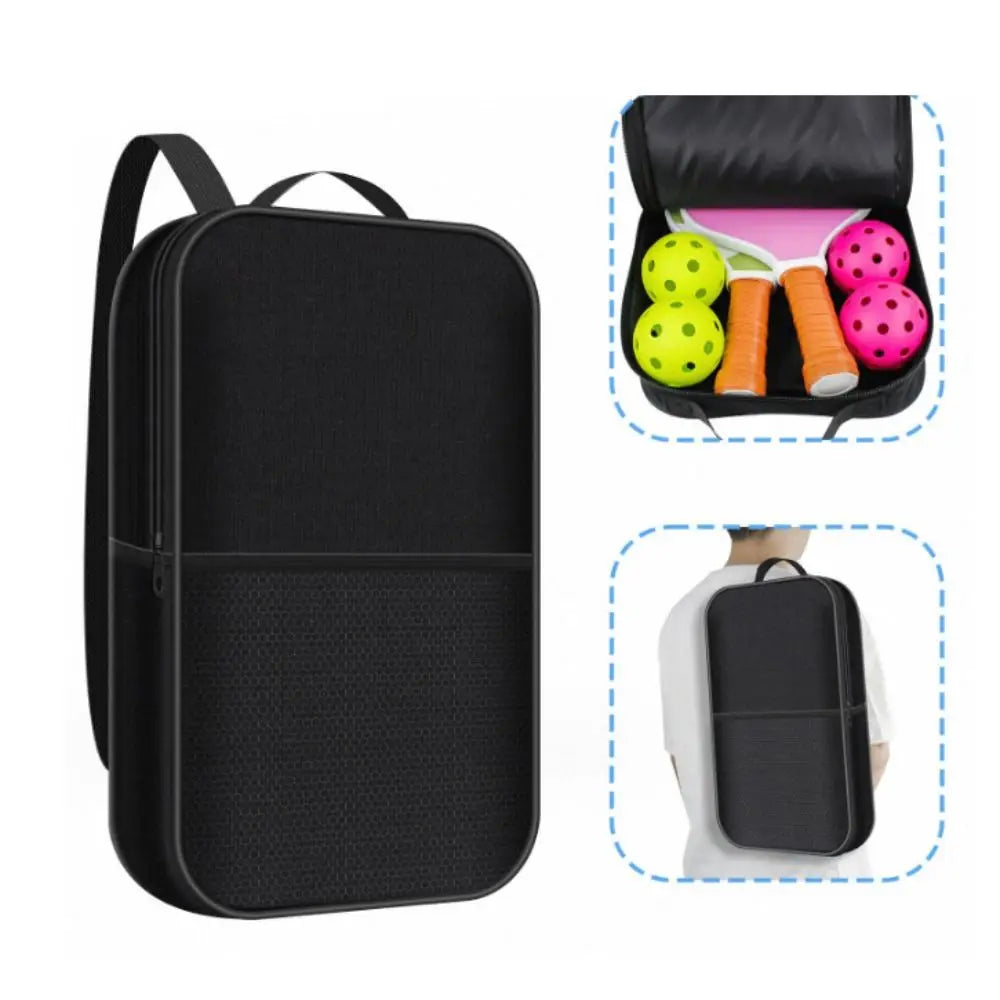 Portable Adjustable Pickleball Rackets Backpack Tennis Sports Pickleball Paddle Bag Racquetball Pickleball Bag Men Women
