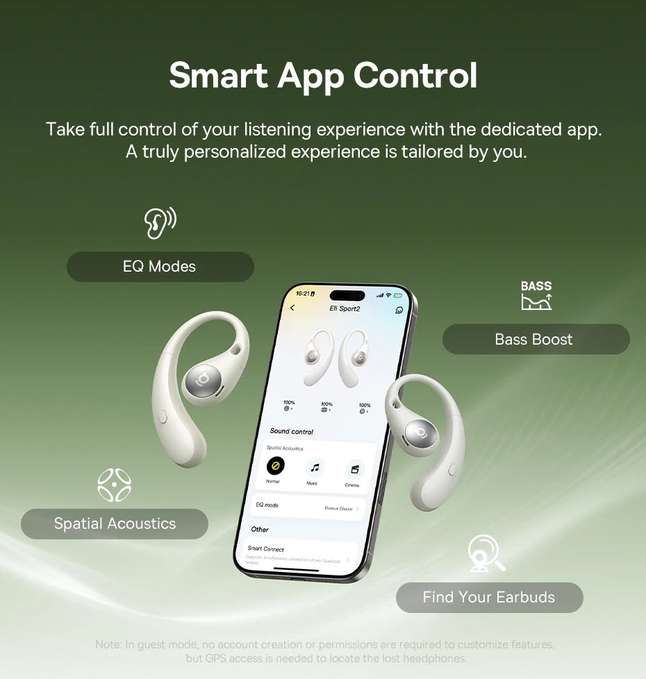Baseus Eli Sport 2 Open-Ear Wireless Earphones