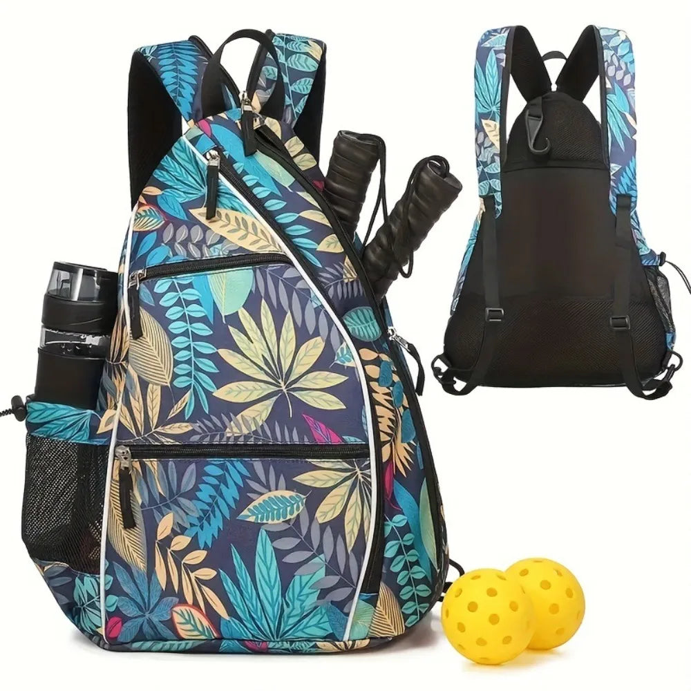 Portable Adjustable Pickleball Rackets Backpack Tennis Racquetball Pickleball Paddle Bag Sports Pickleball Bag Men Women