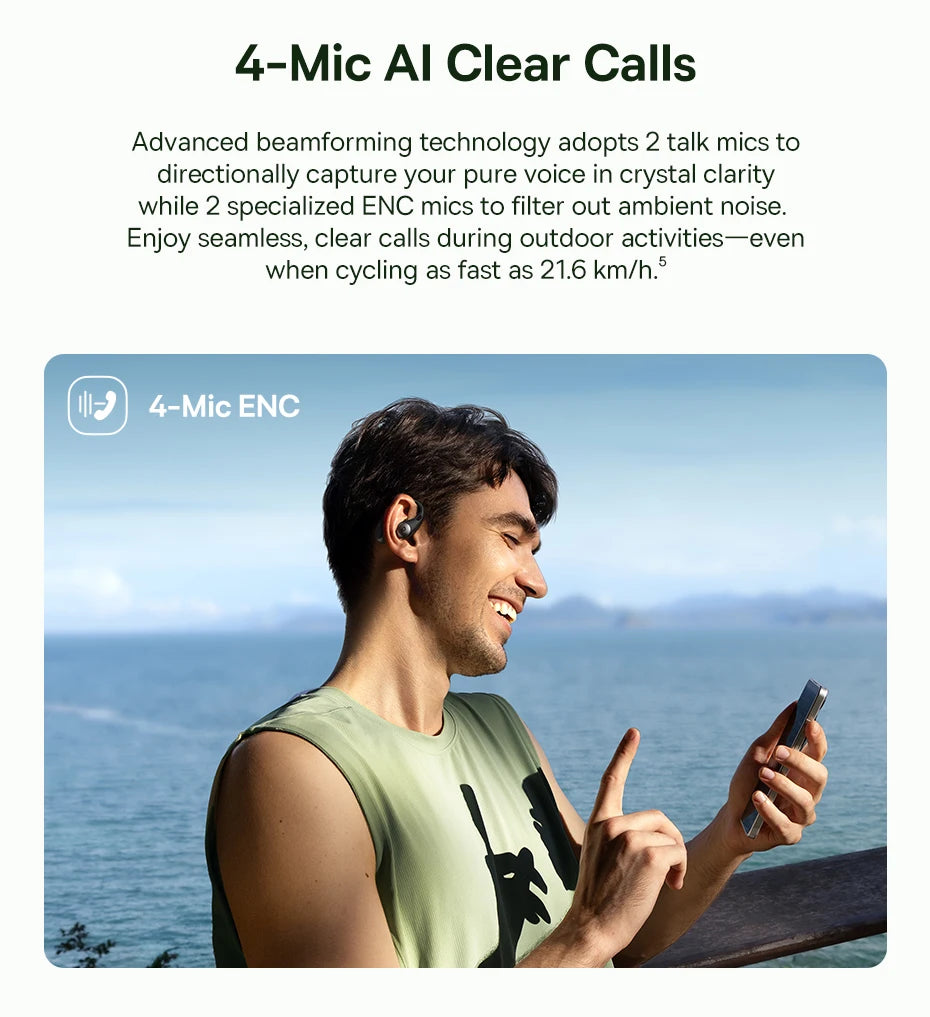 Baseus Eli Sport 2 Open-Ear Wireless Earphones