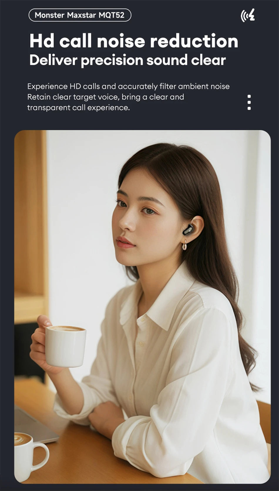 Monster MQT52 Wireless Earphones