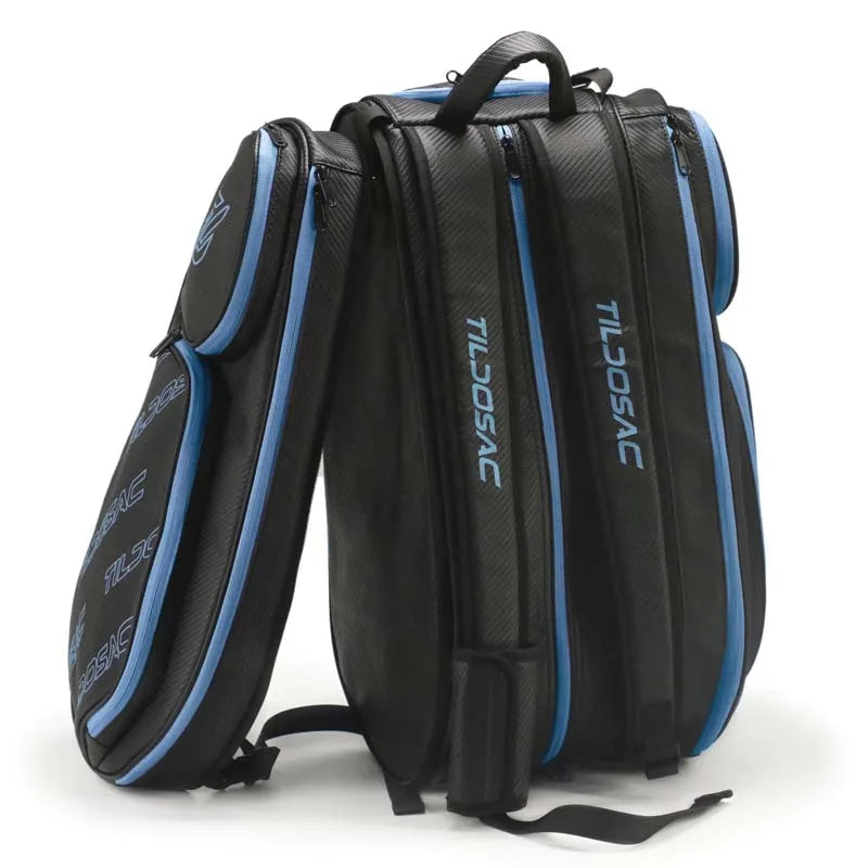 Detachable Pickleball Padel Bag Men Women Insulated Shoes Compartment Pickleball Paddles Racket Backpack Outdoor Gym Sport Bags