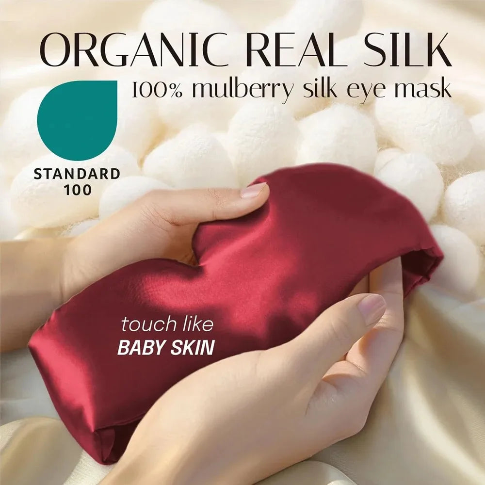 LuniMart Mulberry Silk Sleep Mask