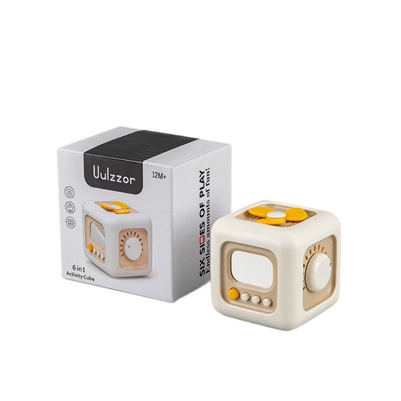 Puzzle cube fun stress-relief toy