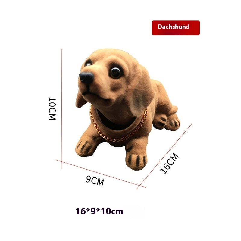 Resin Head-shooking Dog Animal Multi-specification Creative Cute Car Decoration