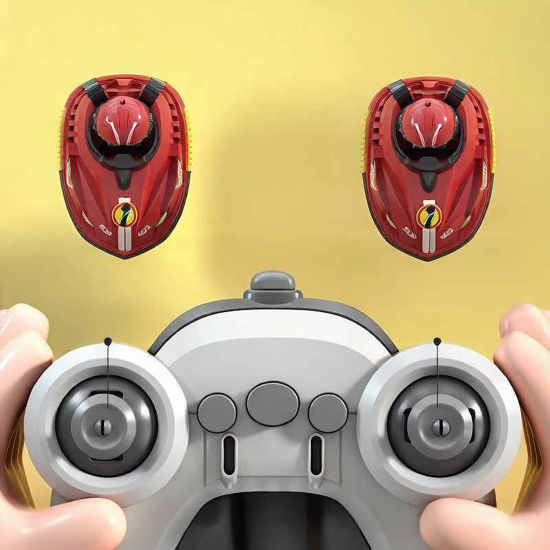Children's two-person remote-controlled battle bumper cars