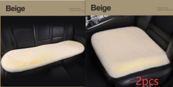 Premium Plush Car Seat Cushion