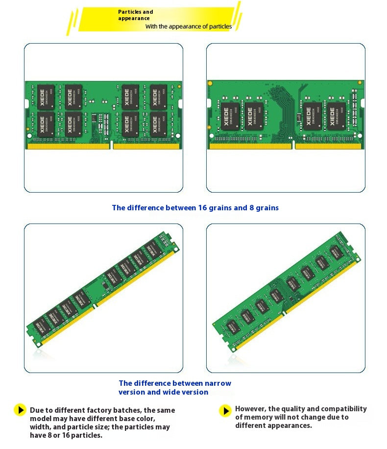 Z040 Desktop 4GB DDR3 1600MHz Memory Module