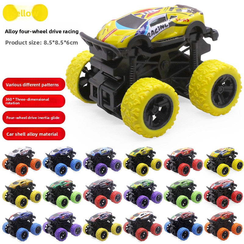 Toy car, excavator, inertial off-road vehicle