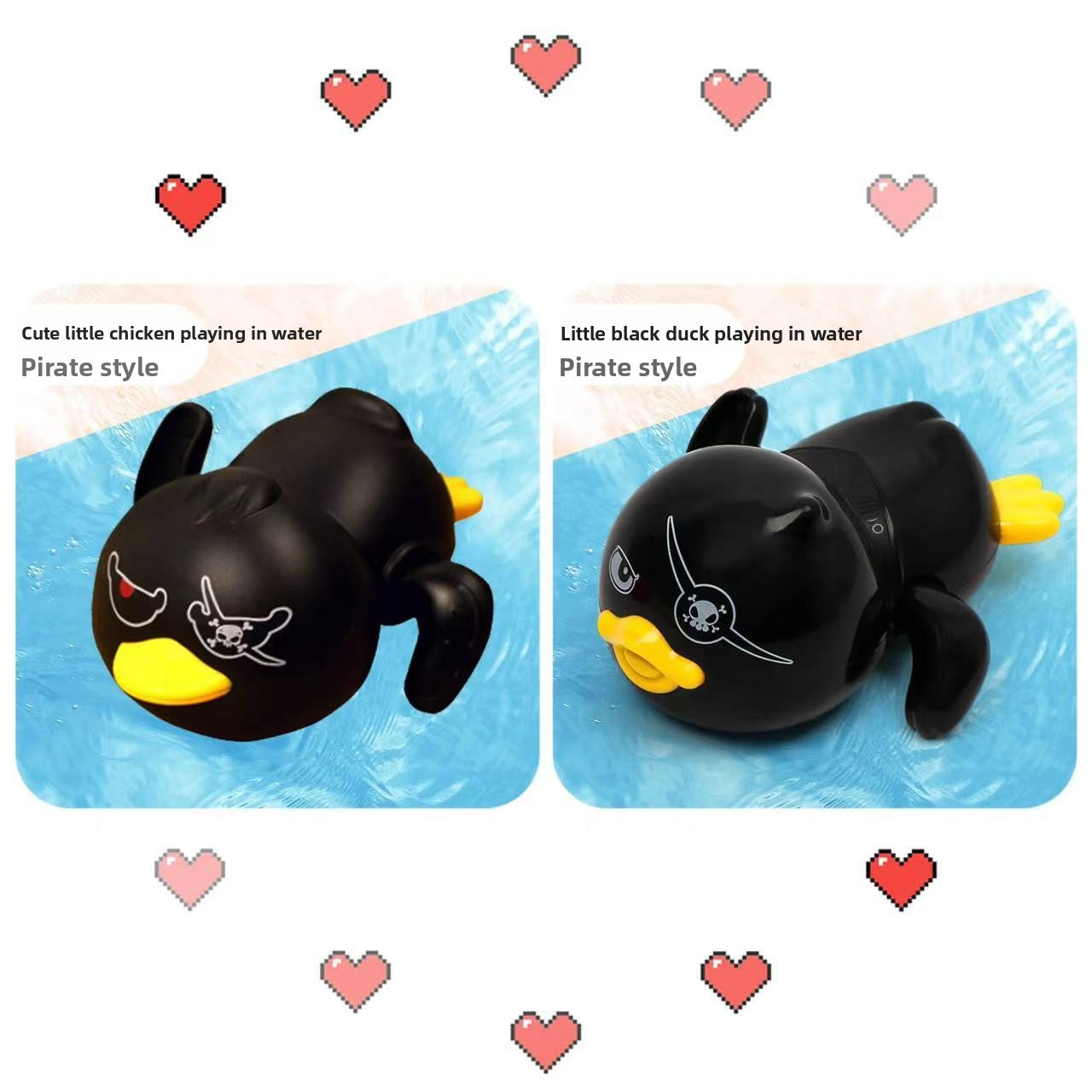 Baby bath toy cute little duck