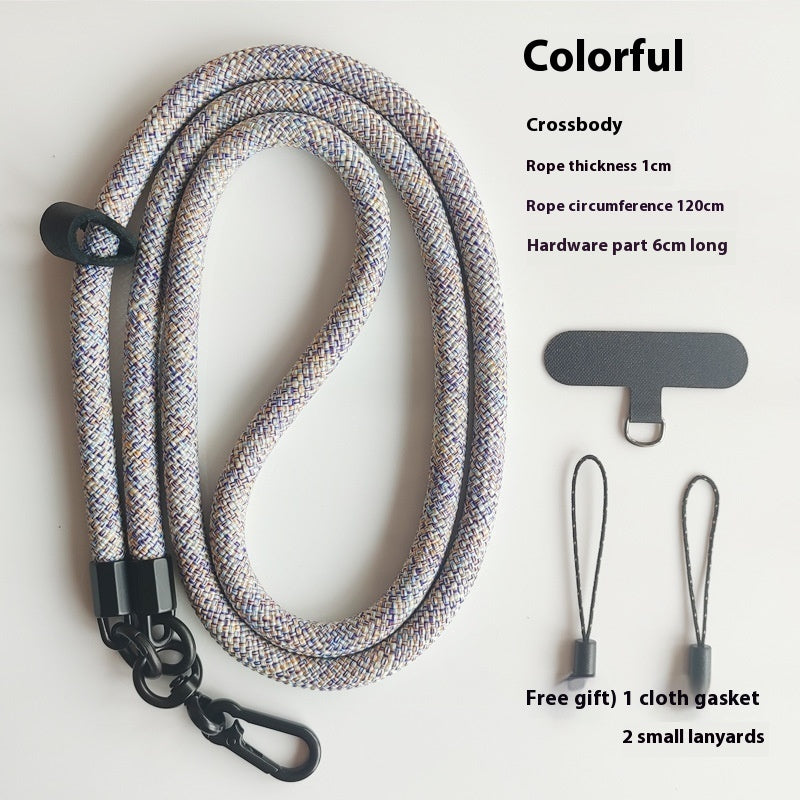 Mobile Phone Lanyard Crossbody Can Back Anti-lost Rope Drop-resistant Sling