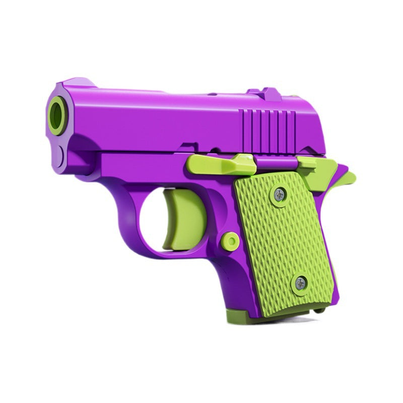 Gravity-Powered 1911 Toy Carrot Gun