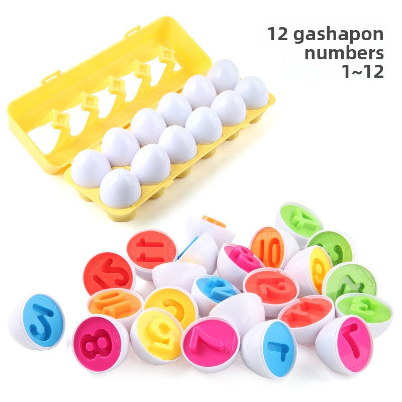 Twistable Simulation Egg Toys for Babies