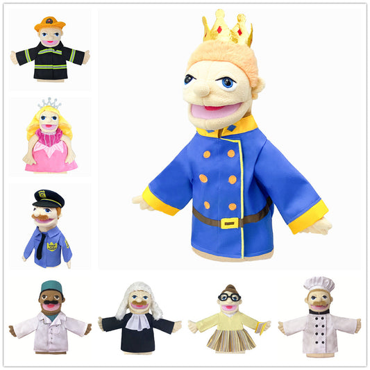 Professional Plush Hand Puppet with Moving Mouth