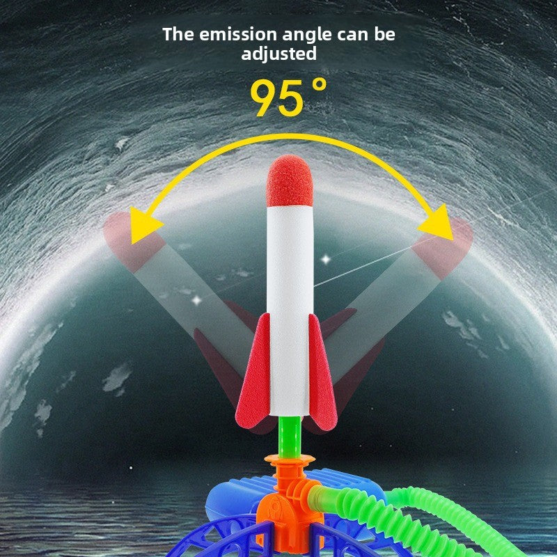 Children's Foot-Powered Luminous Rocket