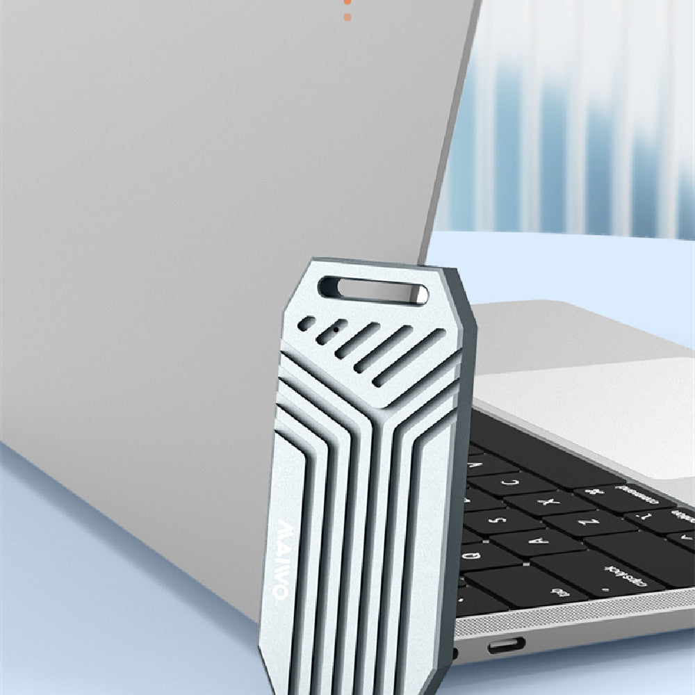 Lightning 4 Compatible Aluminum Case for M.2 NVMe External Solid State Drive Expansion