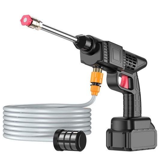 Rechargeable High Pressure Water Gun for Car Washing, Portable and Powerful