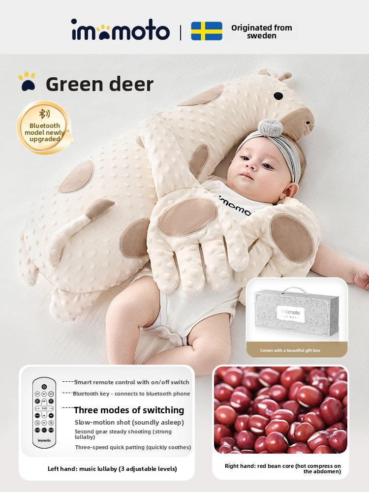 Newborn Soothing Plush Doll with Bluetooth Lullabies