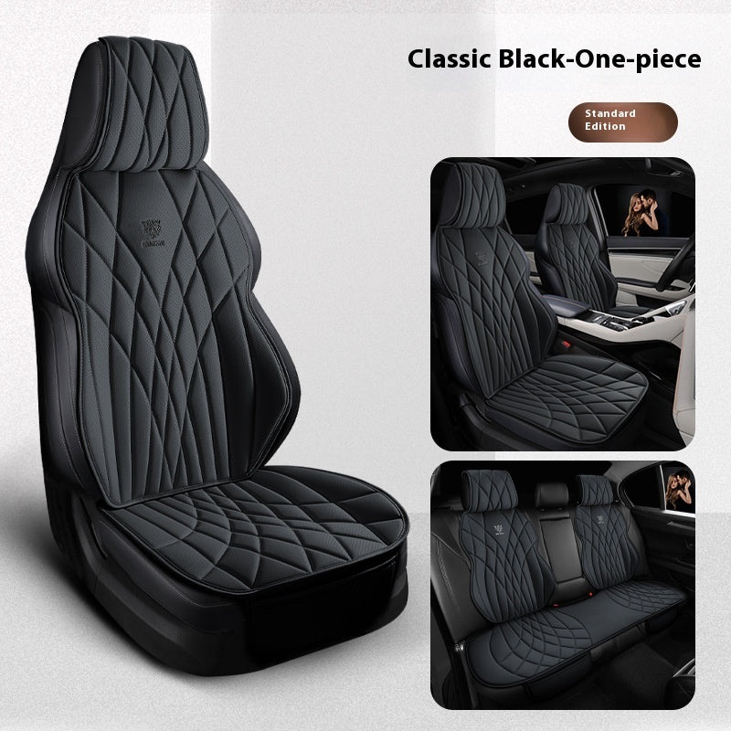 Universal Leatherette Car Seat Covers - Five-Seat Set