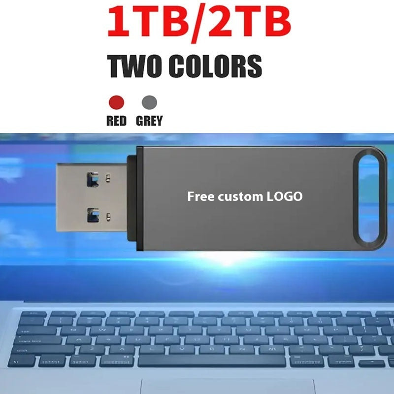 High-Speed Large Capacity Metal USB Flash Drive