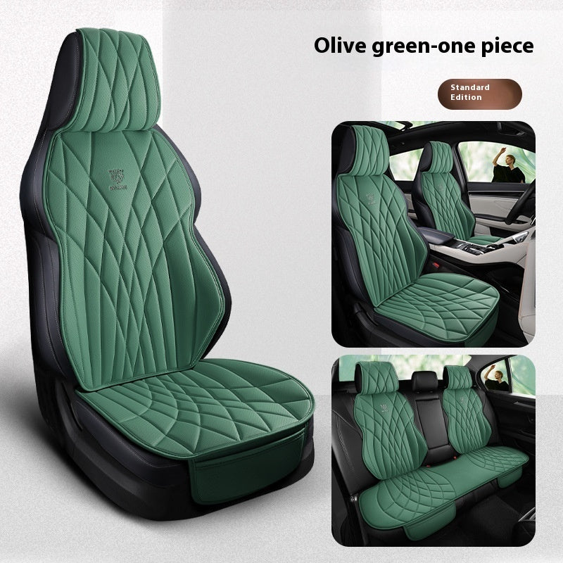 Universal Leatherette Car Seat Covers - Five-Seat Set