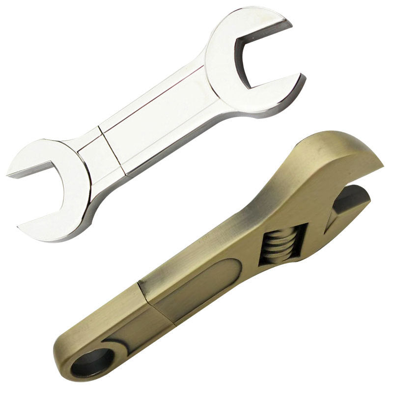 Plum Blossom Wrench USB 3.0 Flash Drive - Customizable Business Gift