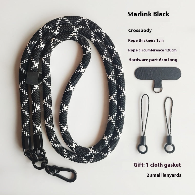 Mobile Phone Lanyard Crossbody Can Back Anti-lost Rope Drop-resistant Sling