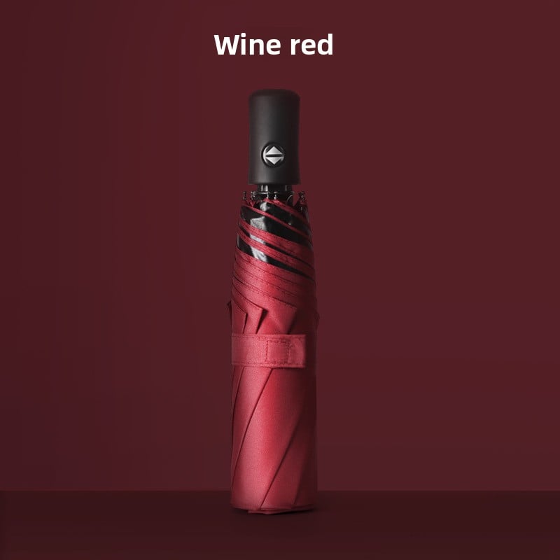 The fully automatic umbrella is suitable for both sunny and rainy days