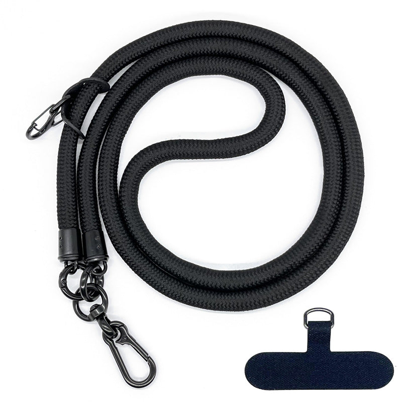 10MM Climbing Rope Mobile Phone Lanyard Gasket Adjustable Crossbody Mobile Phone Strap Camera Strap Rope Anti-lost Neck Rope