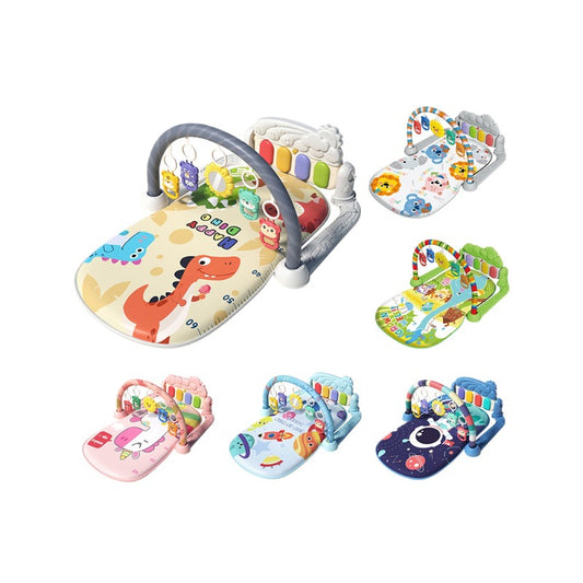Interactive Crawling Game Mat for Infant Motor Skills and Early Sensory Learning Play