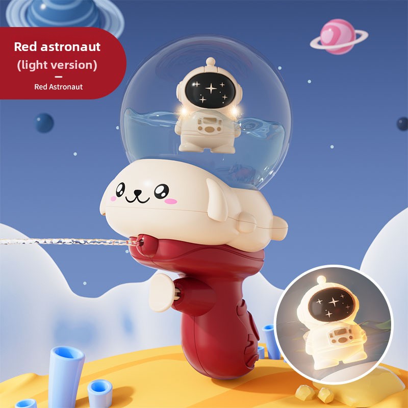 Cartoon LED Press Water Gun for Kids
