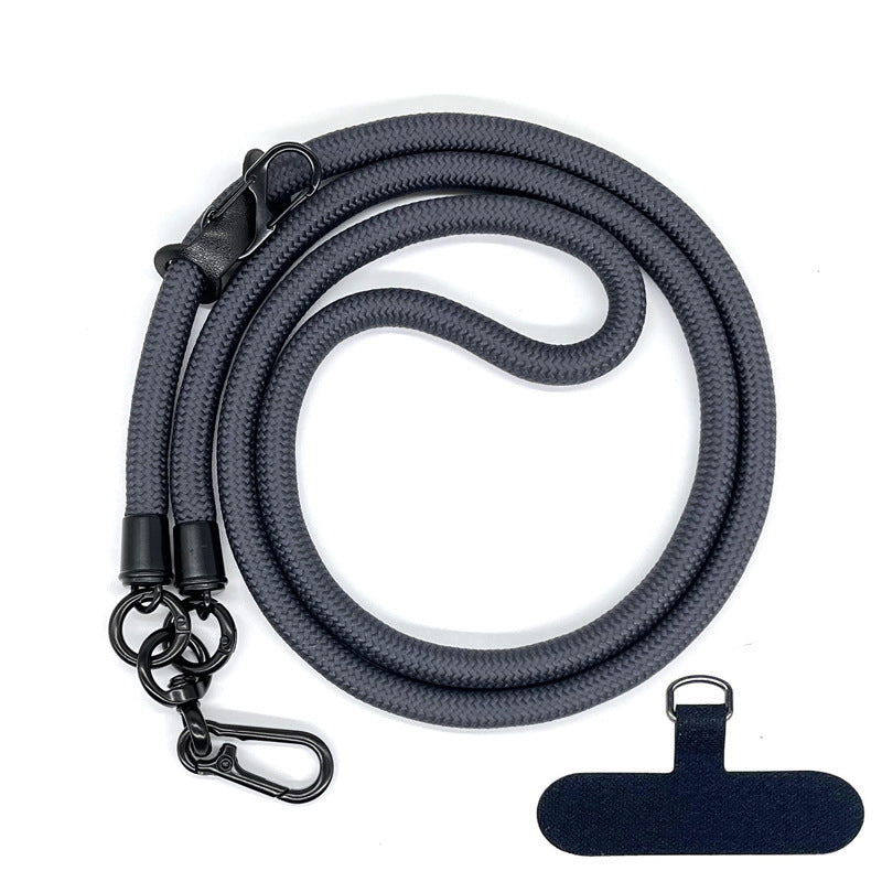 10MM Climbing Rope Mobile Phone Lanyard Gasket Adjustable Crossbody Mobile Phone Strap Camera Strap Rope Anti-lost Neck Rope